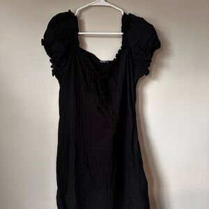 SHEIN Black Mini Dress